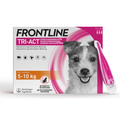 Frontline TRI-ACT 5-10kg 
