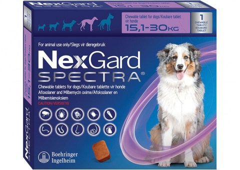 NexGard Spectra 15.1-30kg